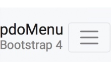 MODX с pdoMenu пример вызова с шаблоном и параметрами bootstrap 4